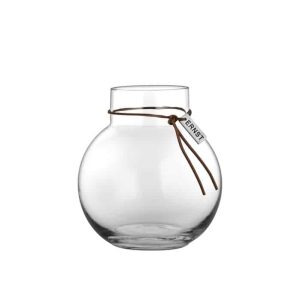 Glasvas/lykta rund d13 h14