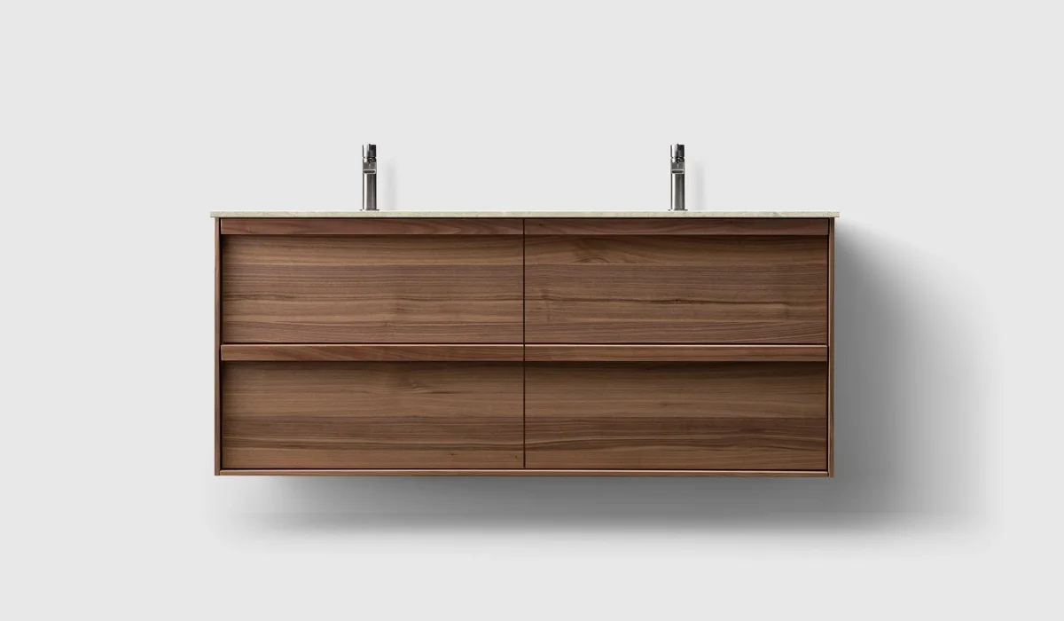 Kommod Haven H2 140 - Walnut Wood  - Bänkskiva - Bild 3