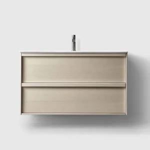 Kommod Haven H2 100 - Light Ash Wood - Porslinshandfat