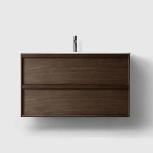 Kommod Haven H2 100 - Smoked Oak Wood - Porslinshandfat
