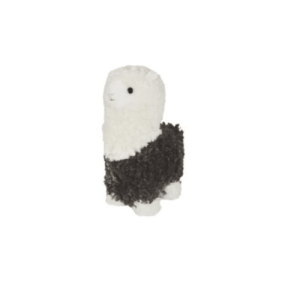 Curly Ally – Dark Brown/White