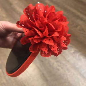 Hårband Baby / Barn Blomma – Röd