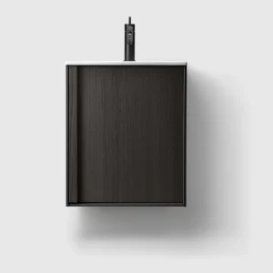 Kommod Haven H2 50 Slim - Dark Wood - Porslinshandfat
