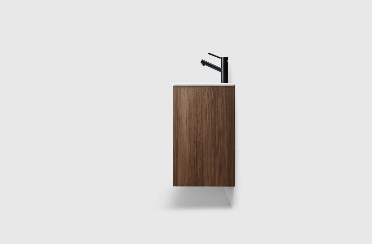 Kommod Haven H2 50 Slim - Walnut Wood - Porslinshandfat - Bild 5
