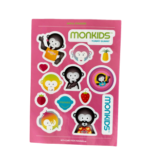 Monkids-klistermärken