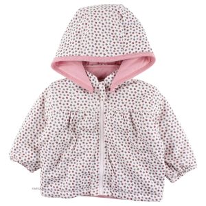 Fixoni Babyjacka Rosa Blommig
