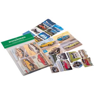Bokmärken Fordon 5 ark – Olika sorter