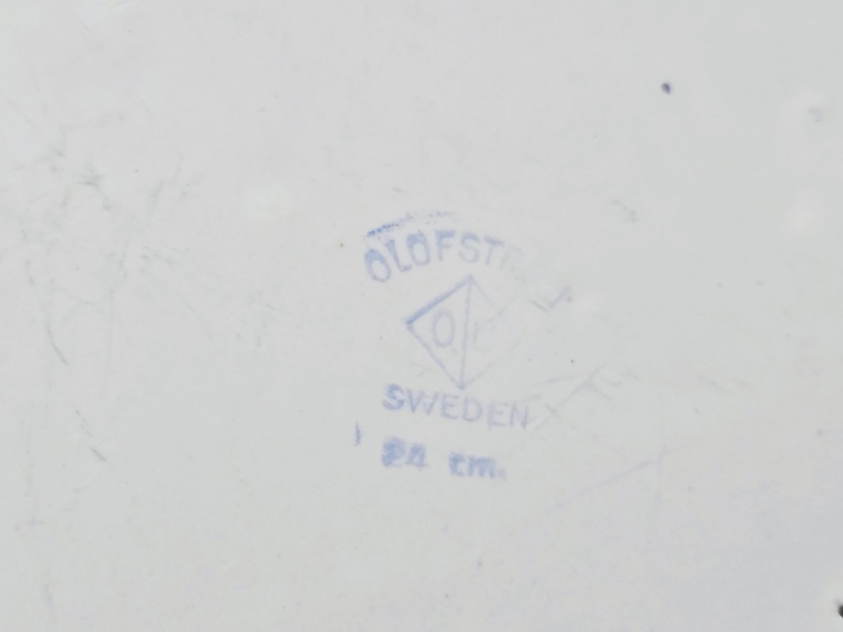 4 st emaljerade kärl från Kockums Sweden – vintage original i klassiska färger - Bild 5