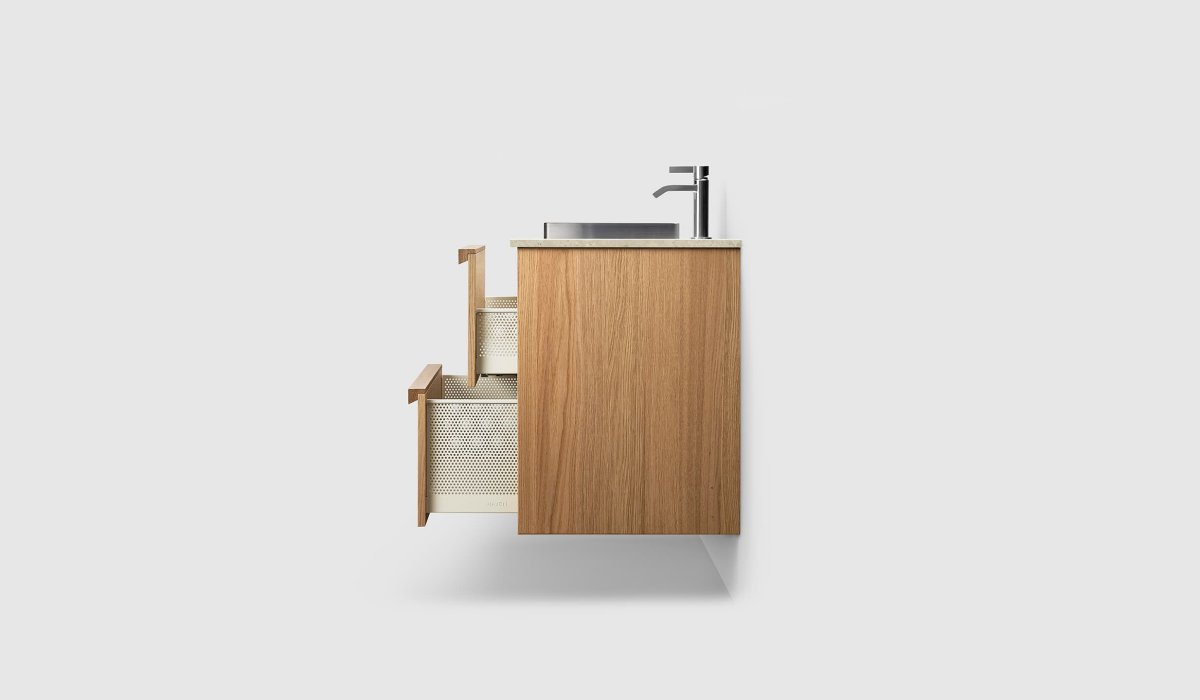 Kommod Haven H2 140 - Oak Wood - Bänkskiva - Bild 9