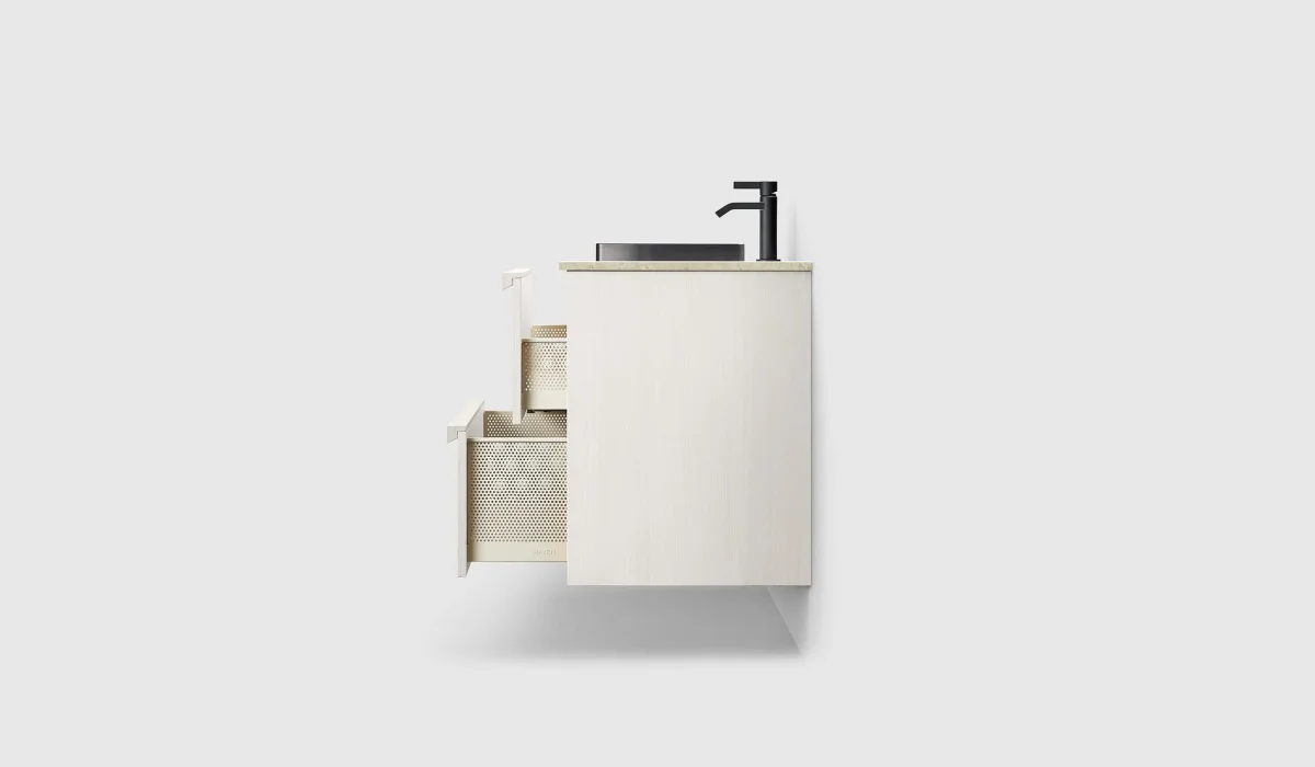 Kommod Haven H2 100 - White Wood  - Bänkskiva - Bild 8