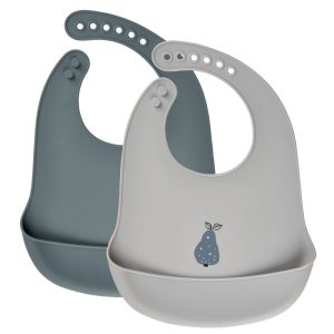 Haklappar Barn Silikon Mjuk 2-pack – Unisex
