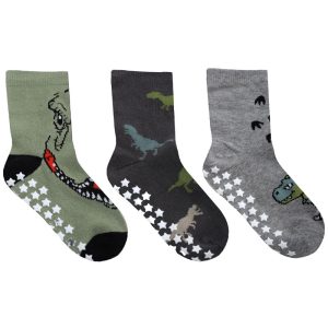 AntihalkStrumpor Barn 22/24 Dinosaurier 3-pack