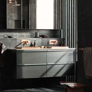 Kommod Haven H2 140 - Dark Wood  - Bänkskiva
