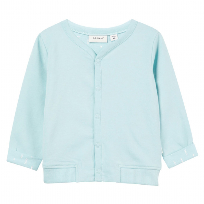 BabyCardigan Unisex EKO – Mintgrön