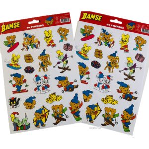 Bamse Stickers Jul Julpyssel