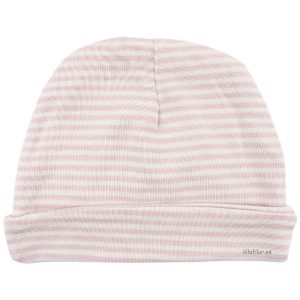 Vårmössa Baby / Babymössa Vår Randig Rosa